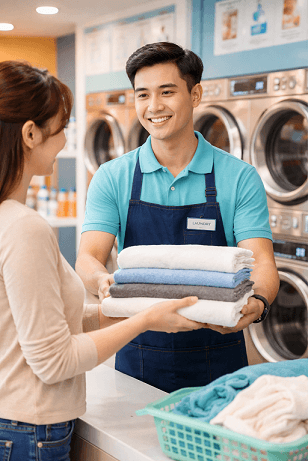 franchise bisnis laundry di Indonesia